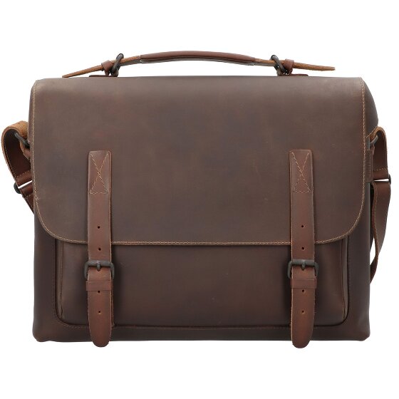 aunts & uncles The Workmates Big Fella Porte-documents en cuir 39 cm Compartiment pour ordinateur portable