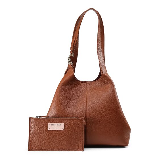Coccinelle C-Easy Sac à bandoulière Cuir véritable 34 cm