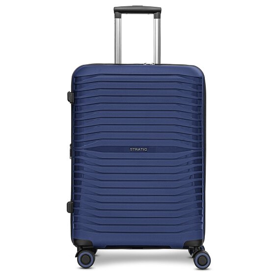 Stratic Shine 4 roues trolley 65 cm avec soufflet extensible