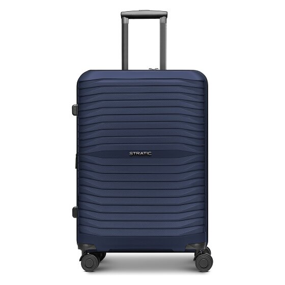 Stratic Shine 4 roues Valise cabine 66 cm avec soufflet d'extension