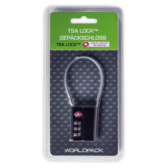 Worldpack Reiseaccessoires Serrure à valise avec serrure à combinaison 9.5 cm