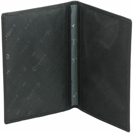 Esquire Étui en cuir pour cartes d'identité Logo 12 cm