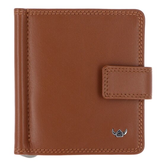 Golden Head Polo Porte-monnaie Protection RFID Cuir véritable 10 cm