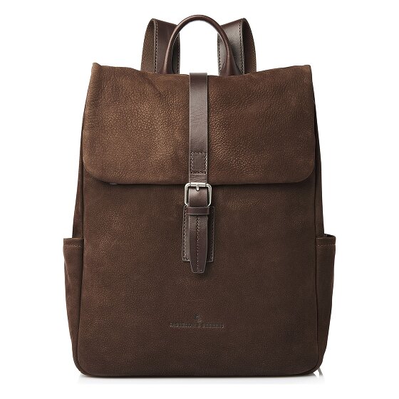 Castelijn & Beerens Veneto Daypack Protection RFID Cuir véritable 40 cm Compartiment ordinateur