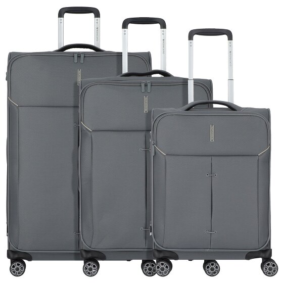 Roncato Ironik 2.0 4 roulettes Set de valises 3 pièces avec soufflet d'extension
