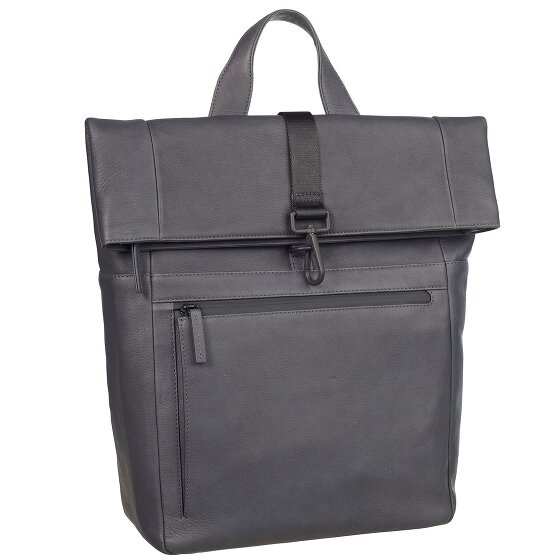 Leonhard Heyden Den Haag Sac à dos en cuir 40 cm pour ordinateur portable