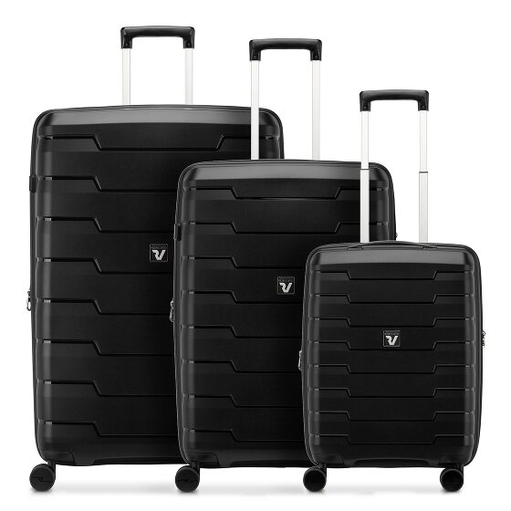 Roncato Skyline 2.0 4 roues Set de valises 3 pièces avec soufflet d'extension