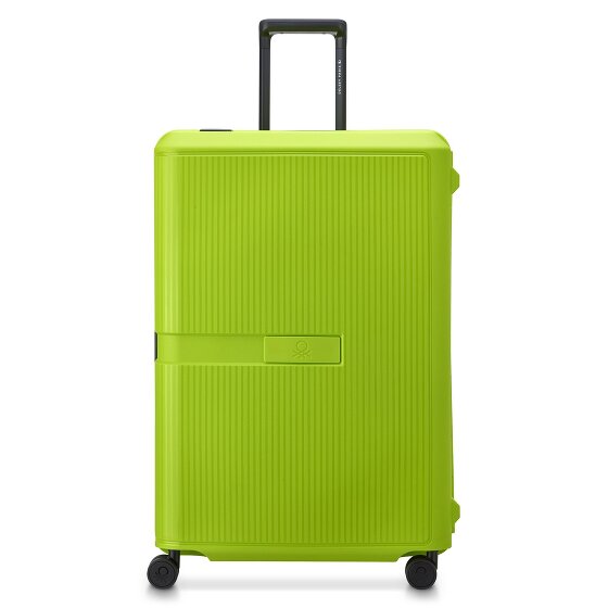 Delsey Paris x United Colors of Benetton Color Block Hardside 4-roll Trolley 76 cm