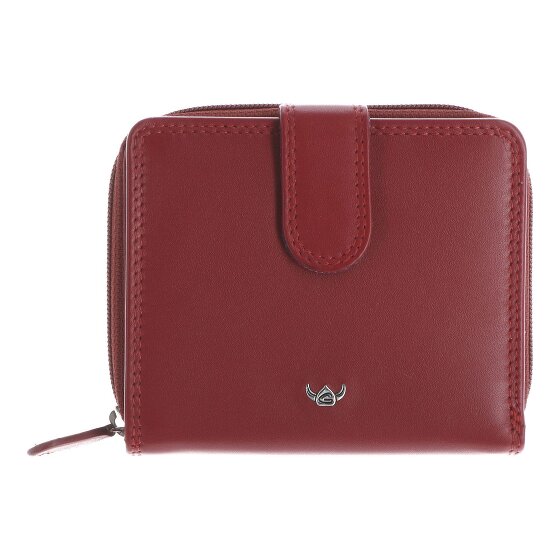 Golden Head Polo Porte-monnaie Protection RFID Cuir véritable 10.5 cm