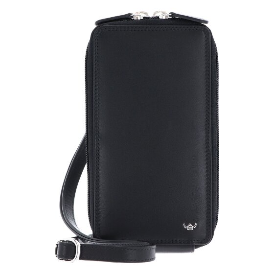 Golden Head Polo Pochette pour téléphone portable Cuir véritable 9.5 cm