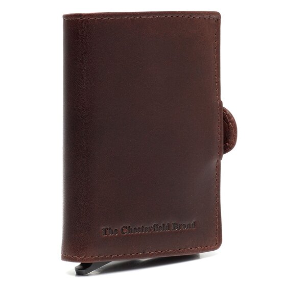 The Chesterfield Brand Lagos Étui pour cartes de crédit Protection RFID Cuir 6.5 cm