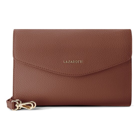 Lazarotti Bologna Leather Clutch Sac à bandoulière en cuir 23 cm