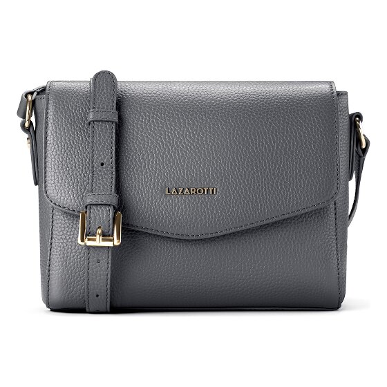 Lazarotti Bologna Leather Crossbody Sac à bandoulière en cuir 22 cm