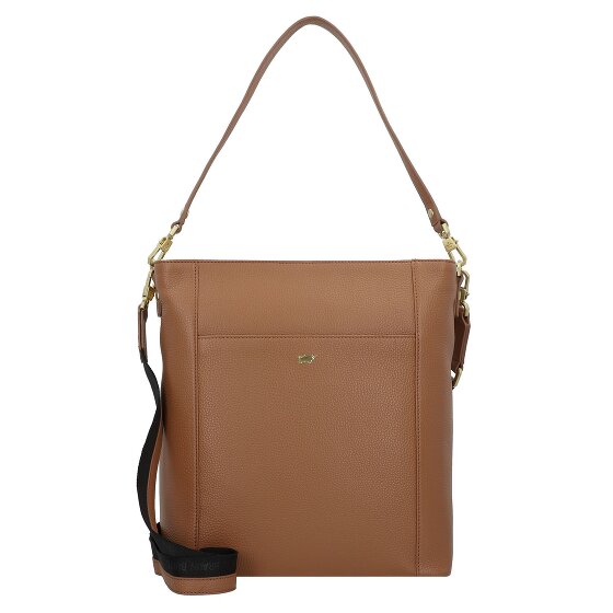 Braun Büffel Hanna Sac à bandoulière Cuir véritable 34 cm Compartiment ordinateur