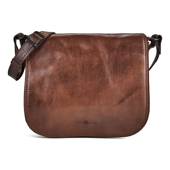 Greenburry Vintage Sac à bandoulière Cuir véritable 30 cm