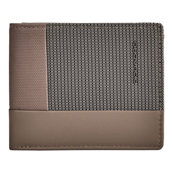Piquadro Sync Porte-monnaie Protection RFID Cuir véritable 11 cm
