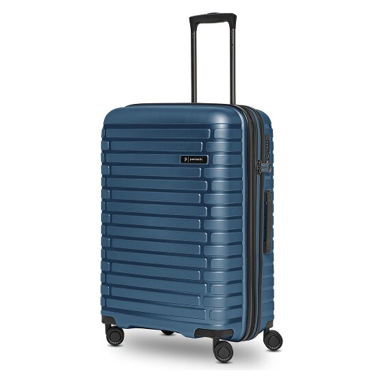 Pactastic Collection 04 THE MEDIUM + 4 roues Valise cabine M 66 cm '"avec soufflet d''extension"'