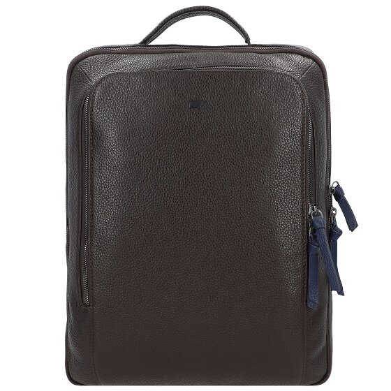 Braun Büffel Novara Sac à dos professionnel Cuir 43 cm Compartiment pour ordinateur portable