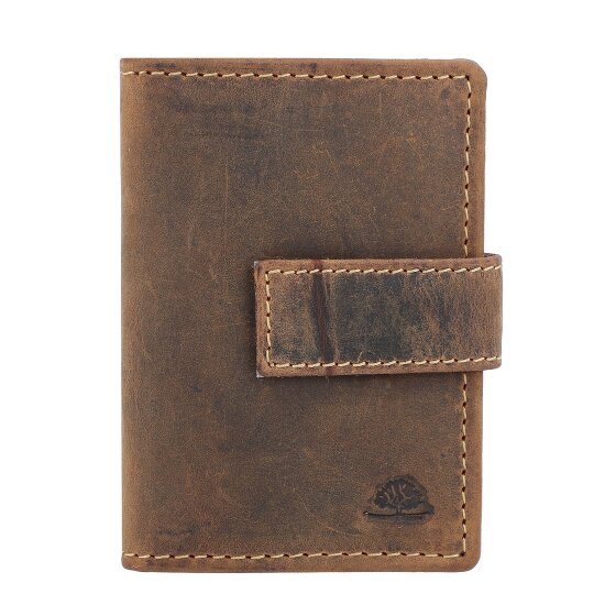 Greenburry Porte-monnaie Vintage RFID en cuir 7 cm
