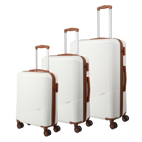 Travelite Bali 4 roulettes Set de valises 3 pièces