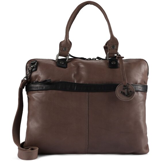 Harbour 2nd Urban Poets Vega Sacoche ordinateur Cuir véritable 38 cm