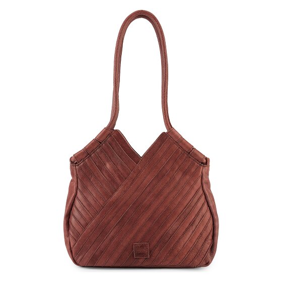 FredsBruder Criss-Cross Sac de shopper Cuir véritable 30 cm