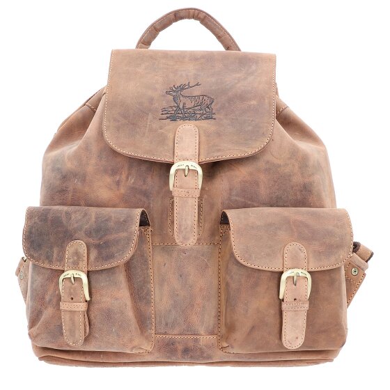 Greenburry Sac à dos Vintage en cuir 40 cm
