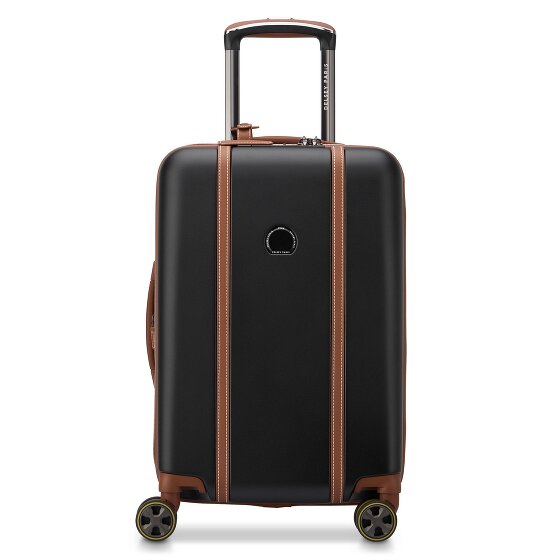 Delsey Paris Cadence 4 roulettes Trolley de cabine 55 cm avec soufflet d'extension