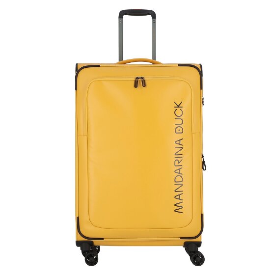 Mandarina Duck Eco Coated 4 roulettes Trolley L 78 cm avec soufflet d'extension
