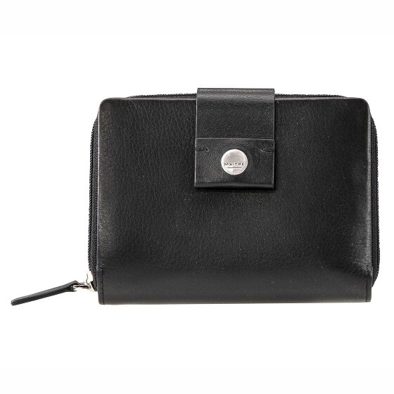 Maître Henau Diethilde Porte-monnaie Protection RFID Cuir véritable 12.5 cm