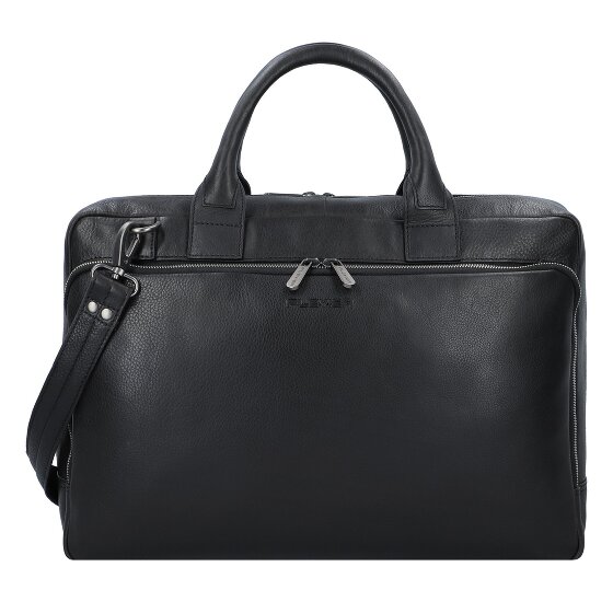 Plevier Vintage Bill Porte-documents Cuir 40 cm Compartiment pour ordinateur portable