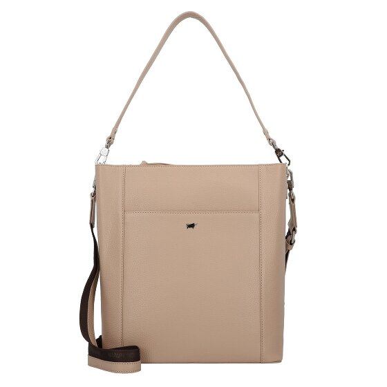 Braun Büffel Hanna Sac à bandoulière Cuir véritable 34 cm Compartiment ordinateur