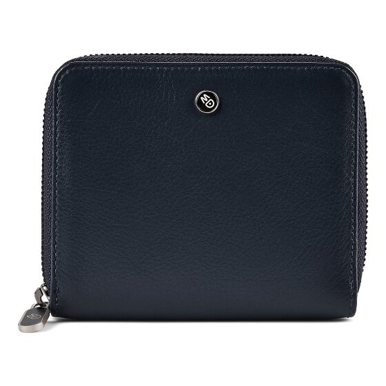Mandarina Duck Downtown Porte-monnaie Protection RFID Cuir véritable 10 cm