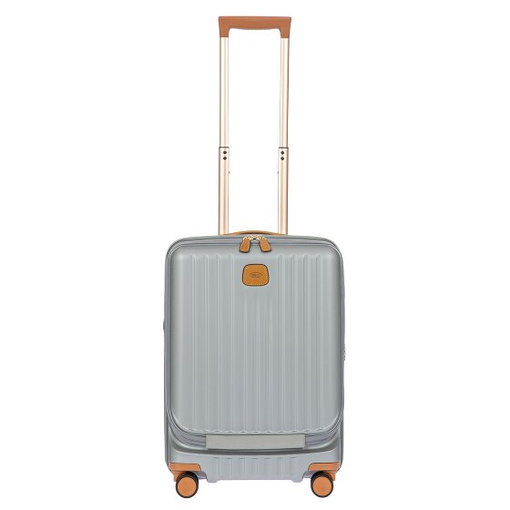 Bric's Capri 4 roulettes Trolley de cabine 55 cm Compartiment pour ordinateur portable avec soufflet d'extension