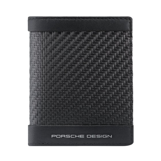 Porsche Design Étui en cuir pour cartes de crédit Carbon RFID 7,5 cm