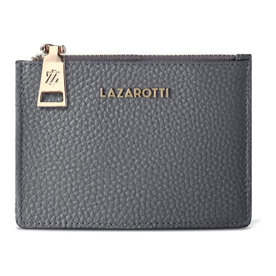 Lazarotti Étui à clés et porte-cartes en cuir de Bologne, protection RFID, 11,5