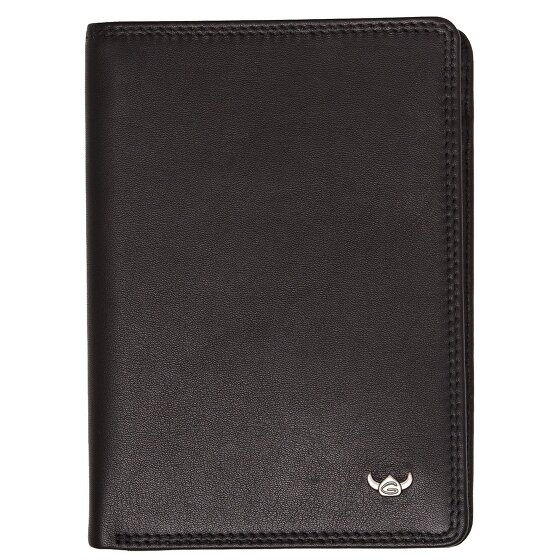 Golden Head Etui pour cartes d'identité Polo RFID en cuir 9 cm