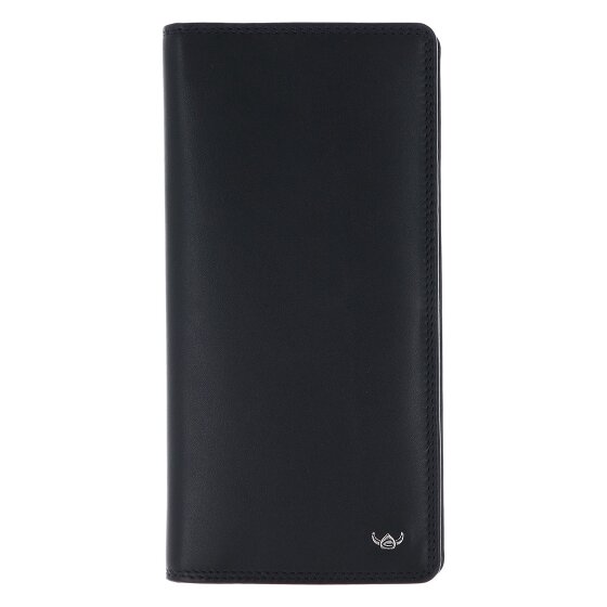 Golden Head Polo Porte-monnaie Protection RFID Cuir véritable 19 cm