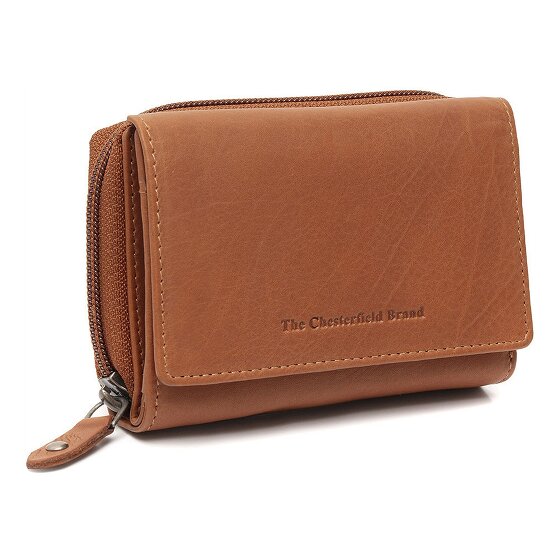 The Chesterfield Brand Zelan Porte-monnaie Protection RFID Cuir véritable 12 cm