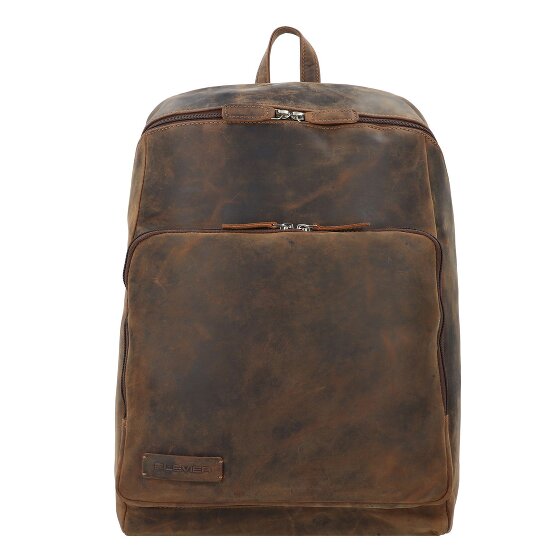 Plevier Hertz Daypack Cuir 45 cm Compartiment pour ordinateur portable