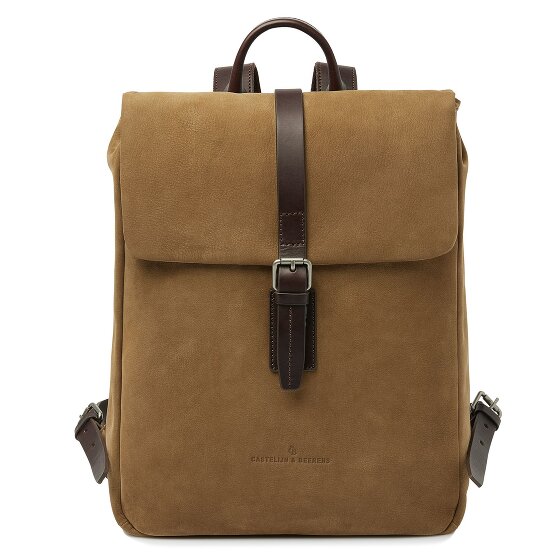 Castelijn & Beerens Veneto Sac à dos professionnel Protection RFID Cuir 39 cm Compartiment pour ordinateur portable