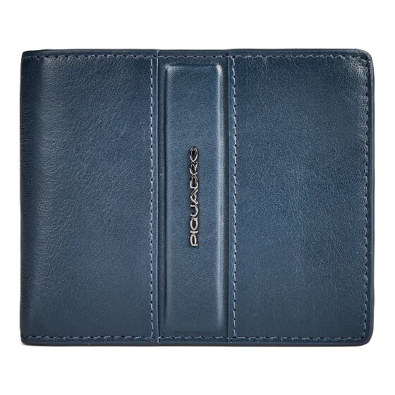 Piquadro Victor Porte-monnaie Protection RFID Cuir véritable 11 cm