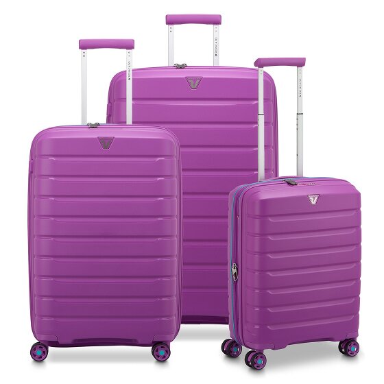 Roncato B-Flying Move 4 roulettes Set de valises 3 pièces avec soufflet d'extension