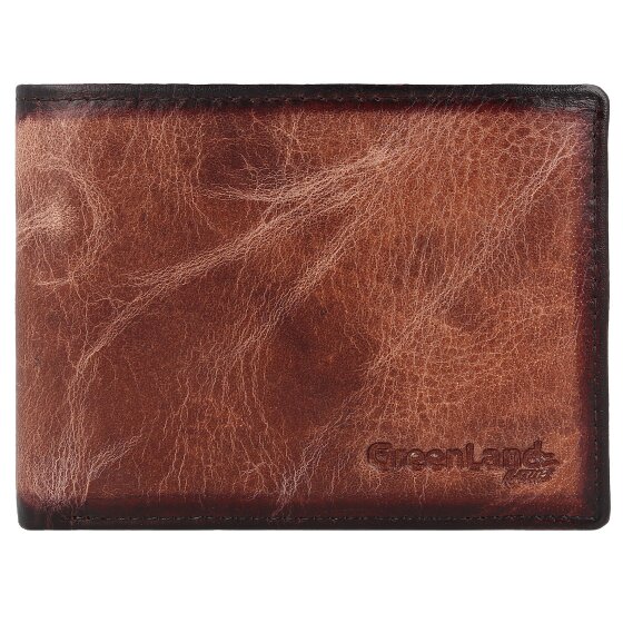 Greenland Nature Mascu & Line Porte-monnaie RFID cuir 10 cm