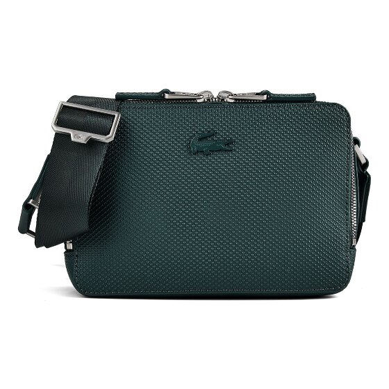 Lacoste Chantaco Sac à bandoulière Cuir véritable 20.5 cm