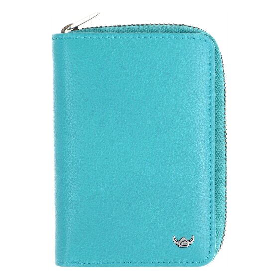Golden Head Madrid Porte-monnaie Protection RFID Cuir véritable 11.5 cm