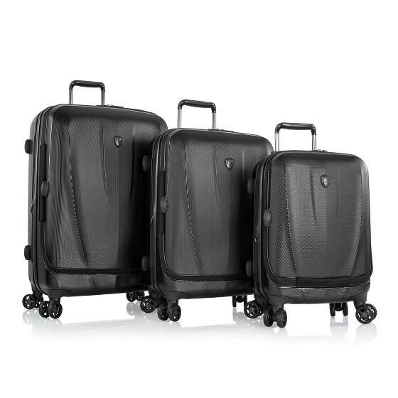 Heys Vantage 4 roulettes Set de valises 3 pièces avec soufflet d'extension