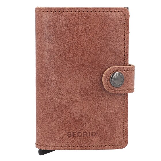 Secrid Miniwallet Vintage Porte-cartes de crédit Porte-monnaie RFID Cuir 6,5 cm