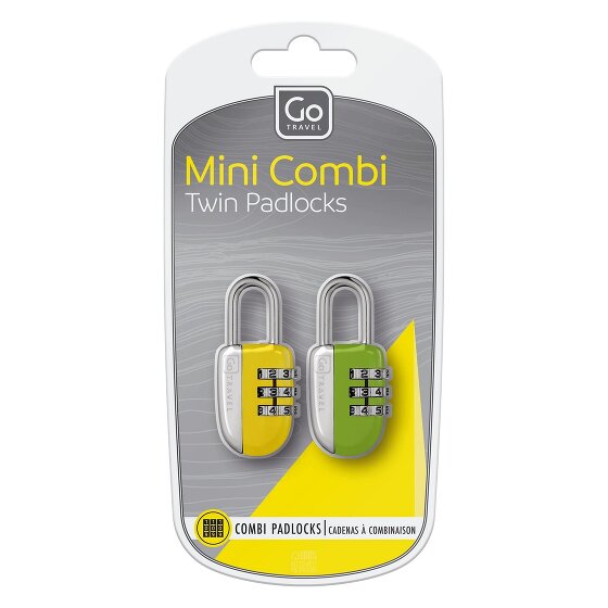 Go Travel Set de serrure à combinaison 2 pcs.