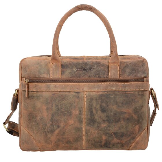 Greenburry Porte-documents Vintage en cuir 41 cm pour ordinateur portable
